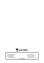 Preview for 8 page of Lorelli TORO Comfort Manual Instruction