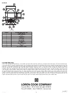 Предварительный просмотр 8 страницы Loren Cook Centri-Vane CV Series Installation, Operation And Maintenance Manual