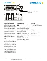 Preview for 2 page of Lorentz pump PS600 BADU Top12 Installation, Operation & Maintenance Manual