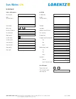 Preview for 7 page of Lorentz pump PS600 BADU Top12 Installation, Operation & Maintenance Manual