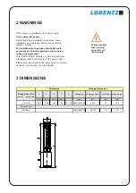 Предварительный просмотр 3 страницы Lorentz C-SJ5-8 Instructions For Installation Operation Service