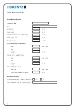 Preview for 6 page of Lorentz PS1200 Instructions For Installation Operation Service