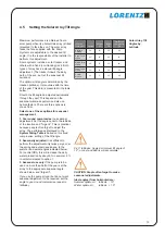 Preview for 13 page of Lorentz PS1200 Instructions For Installation Operation Service