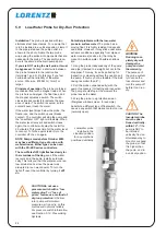 Preview for 24 page of Lorentz PS1200 Instructions For Installation Operation Service