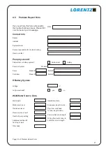 Preview for 47 page of Lorentz PS1200 Instructions For Installation Operation Service