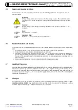 Предварительный просмотр 5 страницы LORENZ MESSTECHNIK GM 40 Operation Manual