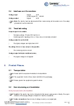 Preview for 9 page of LORENZ MESSTECHNIK GM42-MAX Operating Instructions Manual