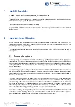 Preview for 3 page of LORENZ MESSTECHNIK SI-USB3 Operating Instructions Manual