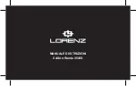 Lorenz Ronda 3540D Instruction Manual preview