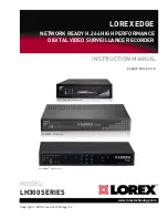 Lorex Edge LH300 SERIES Instruction Manual preview