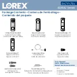 Lorex B241AJ Series Manual предпросмотр