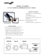 Preview for 1 page of Lorex CVC2051P/R Manual