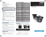 Lorex CVC7562 Series Quick Start Manual preview