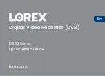 Preview for 1 page of Lorex D862 Series Quick Setup Manual