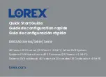 Preview for 1 page of Lorex D863A6 Series Quick Start Manual