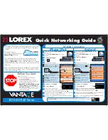 Preview for 1 page of Lorex ECO4 LH1581001 Quick Networking Manual