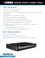 Preview for 2 page of Lorex ELESS SECURITY CAMERA SYSTEM Brochure & Specs