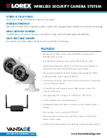 Preview for 4 page of Lorex ELESS SECURITY CAMERA SYSTEM Brochure & Specs