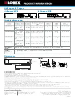 Preview for 6 page of Lorex ELESS SECURITY CAMERA SYSTEM Brochure & Specs