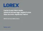 Preview for 1 page of Lorex Fusion N845 Series Quick Start Manual