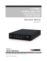 Preview for 1 page of Lorex L104 series Instruction Manual