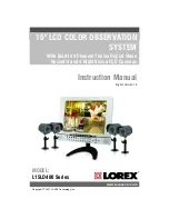 Предварительный просмотр 1 страницы Lorex L15LD400 series Instruction Manual