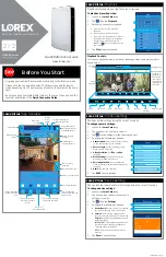 Lorex L222A8D Series Quick Reference Manual предпросмотр