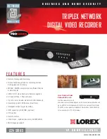 Lorex L224000 Specifications preview