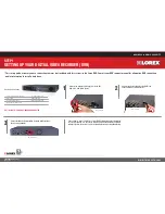 Предварительный просмотр 1 страницы Lorex L3104000 Install Manual