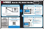 Preview for 2 page of Lorex LH040 ECO SERIES Quick Start Manual