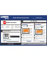 Lorex LH060 Series Quick Networking Manual preview