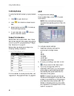 Предварительный просмотр 38 страницы Lorex LH314 Instruction Manual