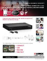 Предварительный просмотр 1 страницы Lorex LH324501 Specifications