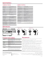 Preview for 4 page of Lorex LH328501C8 Brochure & Specs