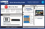 Lorex LHA2000 Series Quick Networking Manual preview