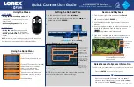 Preview for 2 page of Lorex LHV2000FS Series Quick Connection Manual