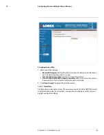 Предварительный просмотр 136 страницы Lorex LNC234 Series User Manual