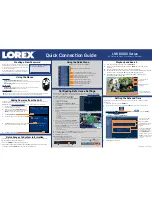 Preview for 2 page of Lorex LNR6100X Series Quick Connection Manual