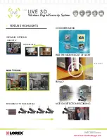 Preview for 2 page of Lorex LW2301 Series Specifications