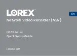 Предварительный просмотр 1 страницы Lorex N863 Series Quick Setup Manual