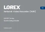 Lorex N863P Series Quick Setup Manual предпросмотр