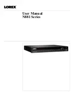 Lorex N881 Series User Manual preview