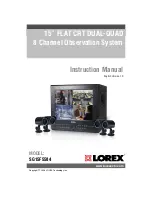 Lorex SG15F5584 Instruction Manual предпросмотр