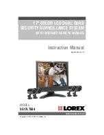 Предварительный просмотр 1 страницы Lorex SG17L7584 Instruction Manual