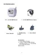 Preview for 6 page of Lorex SG6333 Instruction Manual