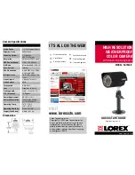 Предварительный просмотр 1 страницы Lorex SG7540B Quick Start Manual