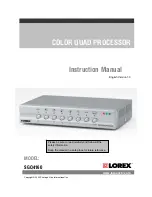 Предварительный просмотр 1 страницы Lorex SGQ4160 Instruction Manual