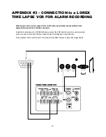 Предварительный просмотр 13 страницы Lorex SGQ4160 Instruction Manual