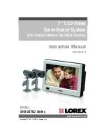 Lorex SHS-2S7LD Series Instruction Manual предпросмотр