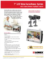 Lorex SHS-2S7LDP series Specifications предпросмотр